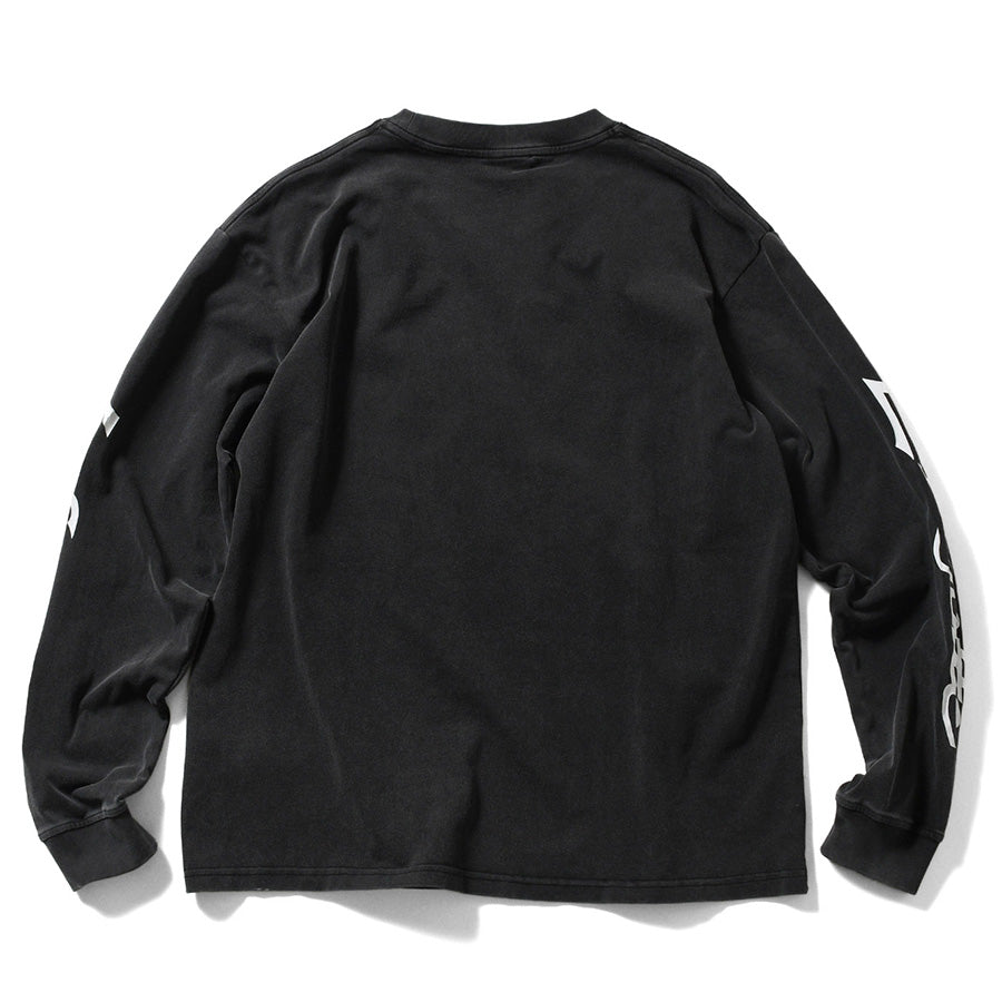 LFYT ( エルエフワイティー ) SLEEVE LOGO WASHED L/S TEE ロングスリーブ Tシャツ