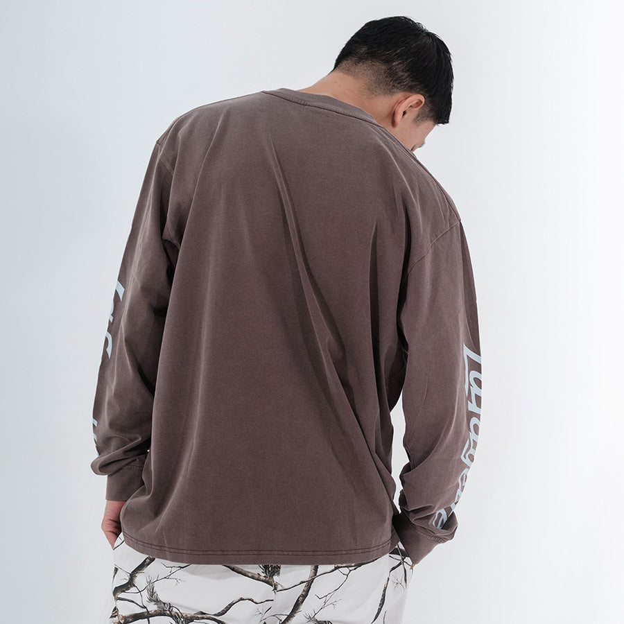 LFYT ( エルエフワイティー ) SLEEVE LOGO WASHED L/S TEE ロングスリーブ Tシャツ
