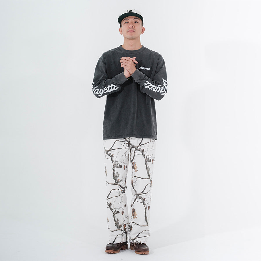 LFYT ( エルエフワイティー ) SLEEVE LOGO WASHED L/S TEE ロングスリーブ Tシャツ