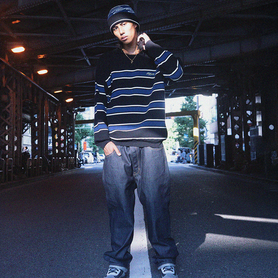 LFYT ( エルエフワイティー ) HERITAGE COTTON KNIT SWEATER セーター コットンニット