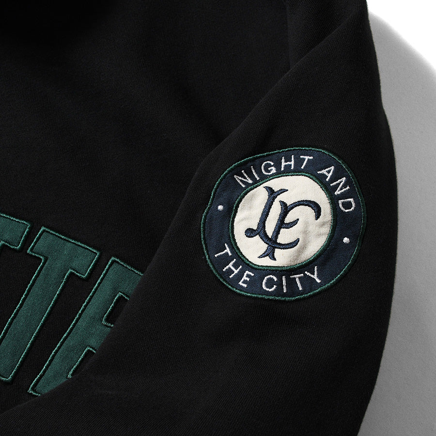 LFYT ( エルエフワイティー ) NIGHT AND THE CITY ハーフジップ スウェット