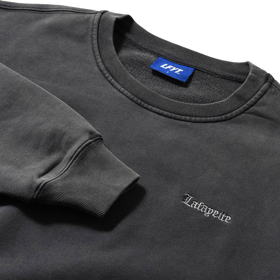 LFYT ( エルエフワイティー ) OLD ENGLISH PIGMENT CREWSWEAT スウェット