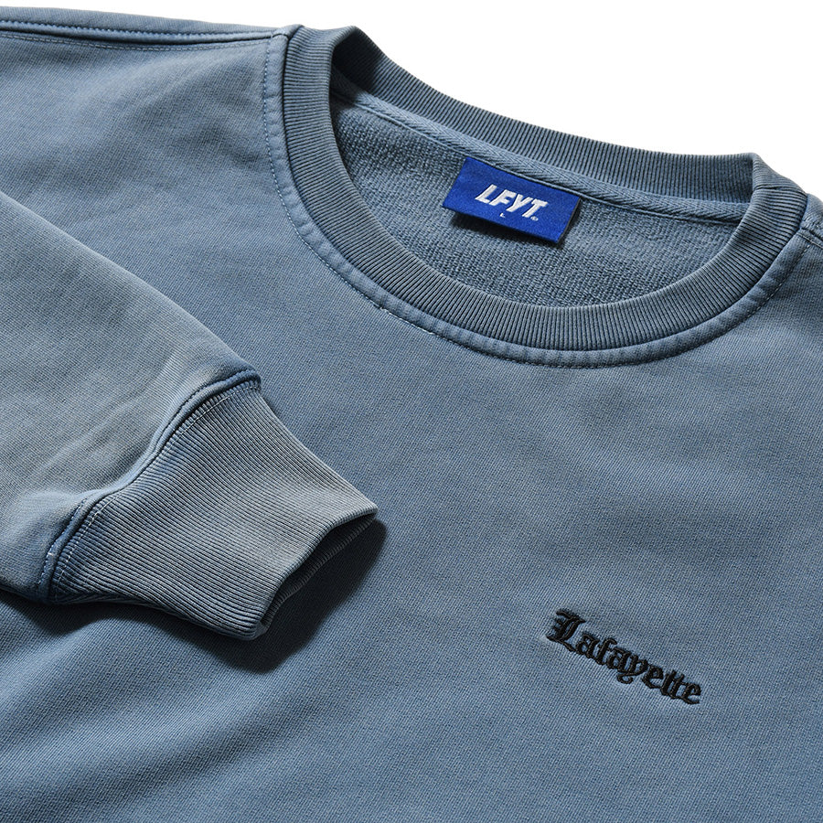 LFYT ( エルエフワイティー ) OLD ENGLISH PIGMENT CREWSWEAT スウェット