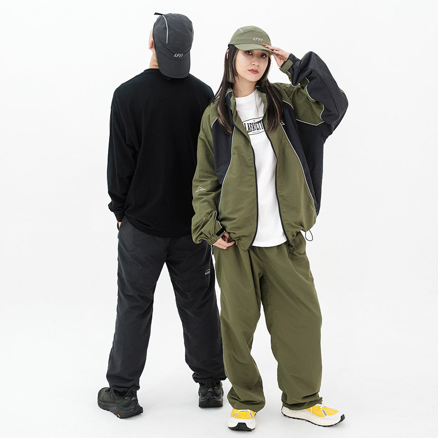LFYT ( エルエフワイティー ) SUPPLEX NYLON TRACK PANTS トラックパンツ