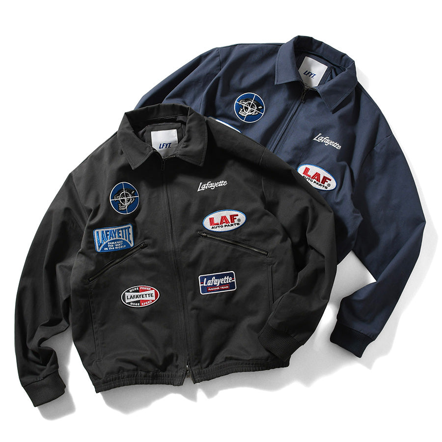 LFYT ( エルエフワイティー ) RACING PATCH WORK JACKET ワーク