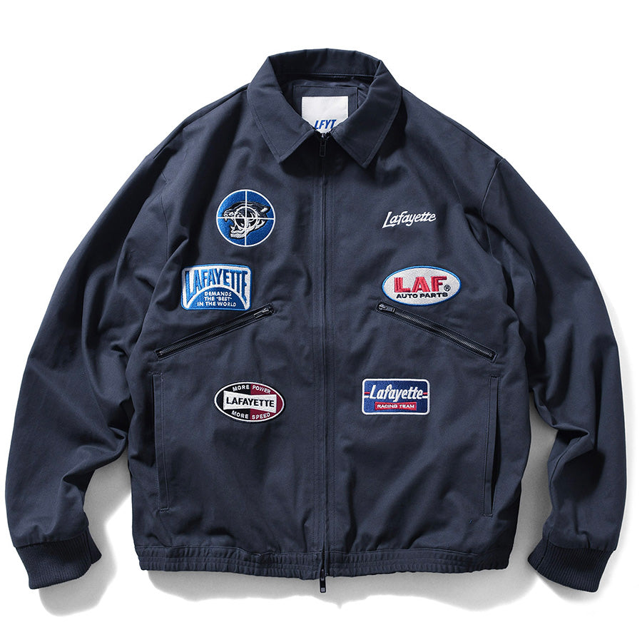 LFYT ( エルエフワイティー ) RACING PATCH WORK JACKET ワークジャケット