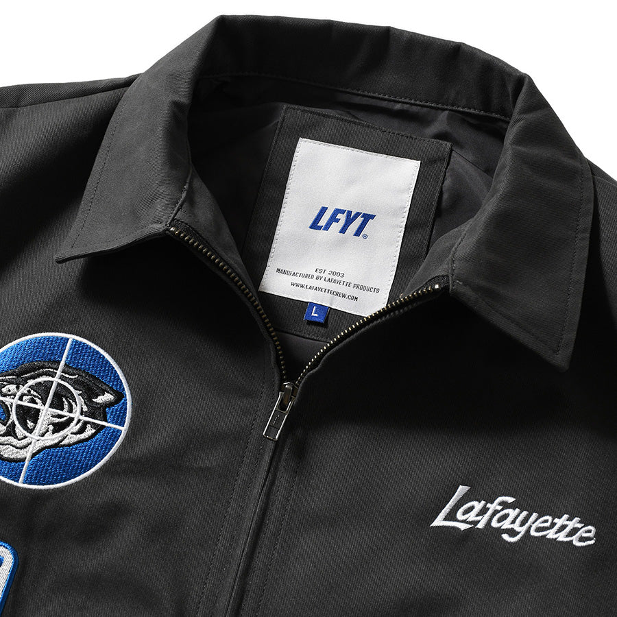 LFYT ( エルエフワイティー ) RACING PATCH WORK JACKET ワークジャケット