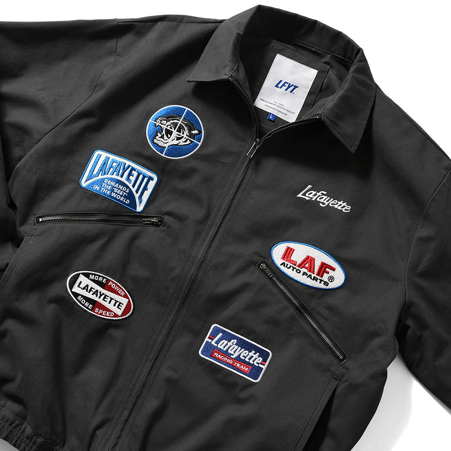 LFYT ( エルエフワイティー ) RACING PATCH WORK JACKET ワークジャケット