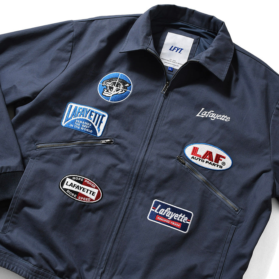 LFYT ( エルエフワイティー ) RACING PATCH WORK JACKET ワークジャケット