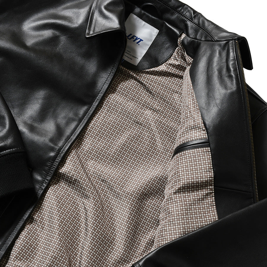 LFYT ( エルエフワイティー ) LEATHER EMBOSS JACKET レザージャケット 革ジャン