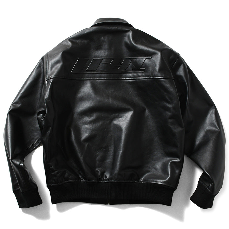 LFYT ( エルエフワイティー ) LEATHER EMBOSS JACKET レザージャケット 革ジャン