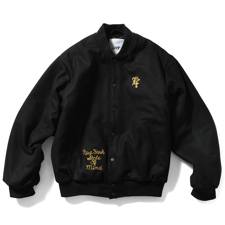 LFYT ( エルエフワイティー ) HERITAGE MELTON EMBLEM JACKET メルトン スタジャン