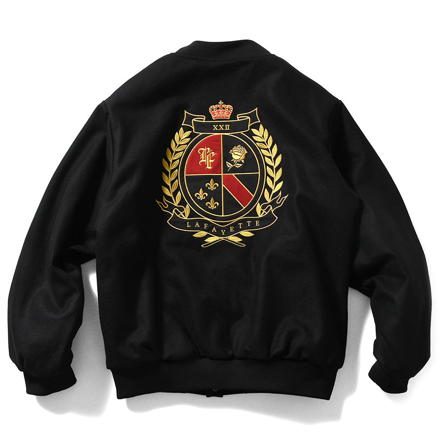 LFYT ( エルエフワイティー ) HERITAGE MELTON EMBLEM JACKET メルトン スタジャン