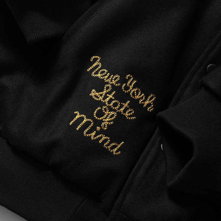 LFYT ( エルエフワイティー ) HERITAGE MELTON EMBLEM JACKET メルトン スタジャン