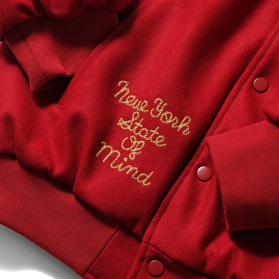 LFYT ( エルエフワイティー ) HERITAGE MELTON EMBLEM JACKET メルトン スタジャン