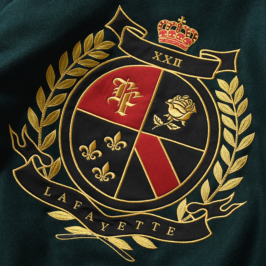 LFYT ( エルエフワイティー ) HERITAGE MELTON EMBLEM JACKET メルトン スタジャン