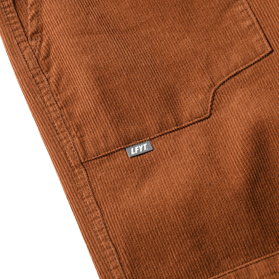 LFYT ( エルエフワイティー ) DOUBLE KNEE CORDUROY PANTS コーデュロイ ベイカーパンツ