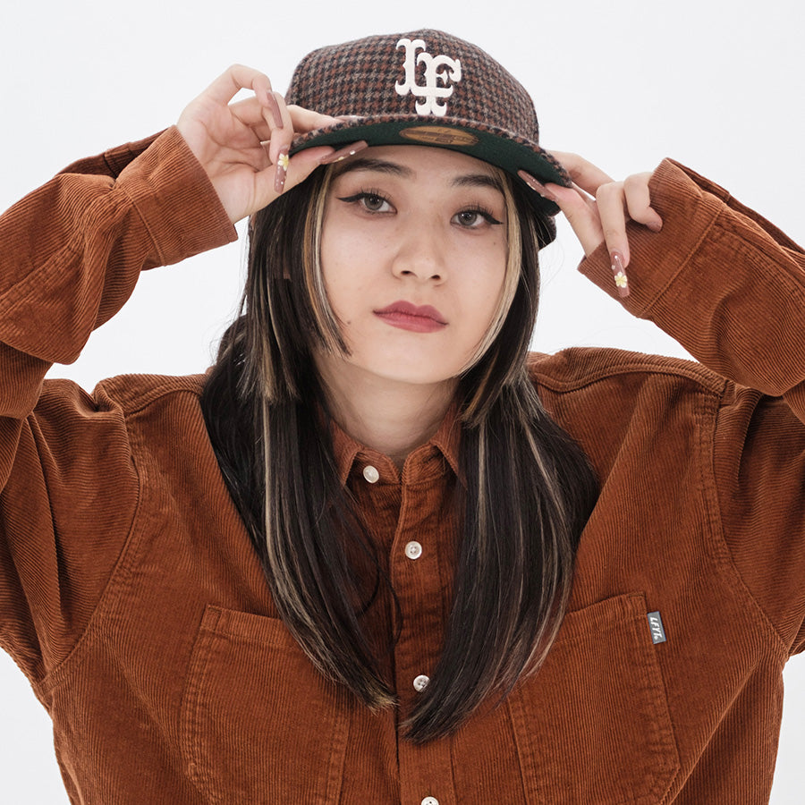 LFYT ( エルエフワイティー ) NEW ERA 59FIFTY HOUNDSTOOTH ニューエラ キャップ