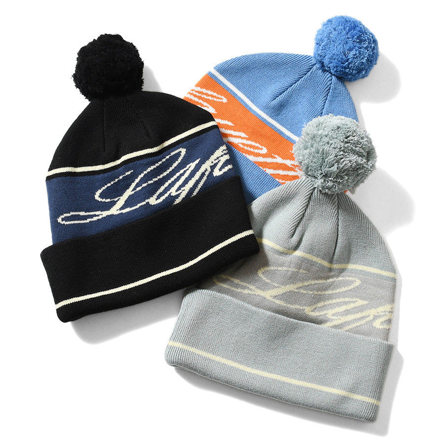 LFYT ( エルエフワイティー ) PLAYFIELD POM KNIT CAP ポンポン ニット帽