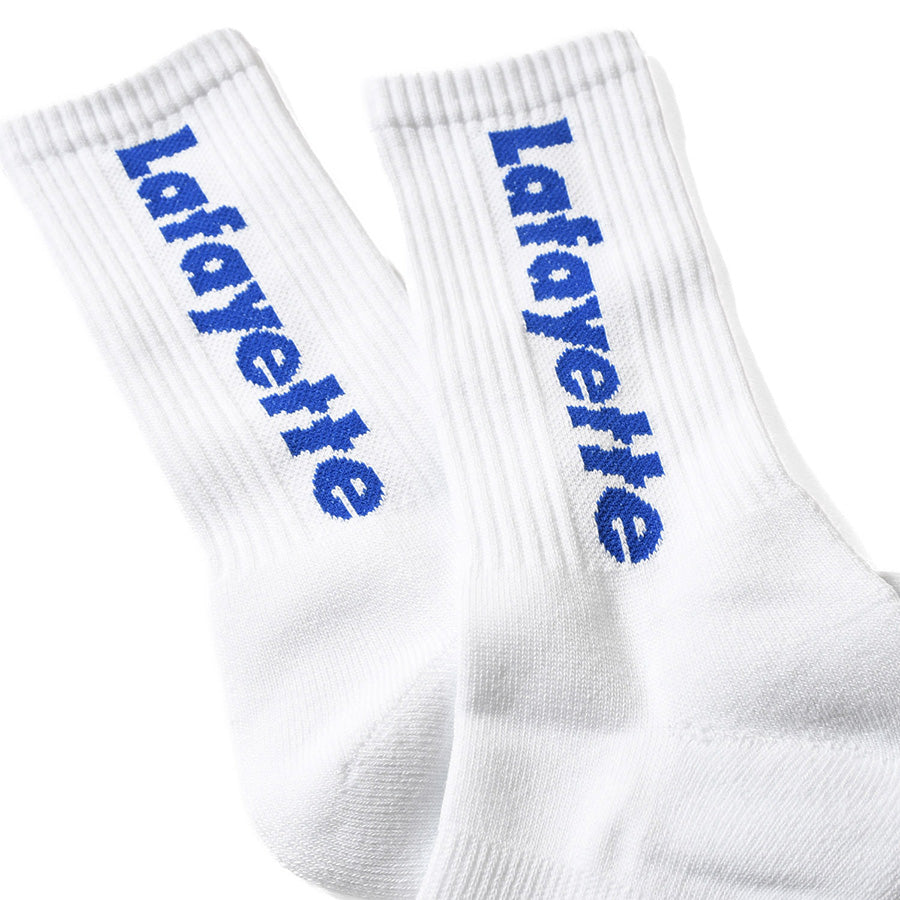 LFYT ( エルエフワイティー ) Lafayette LOGO CREW SOCKS クルーソックス 靴下