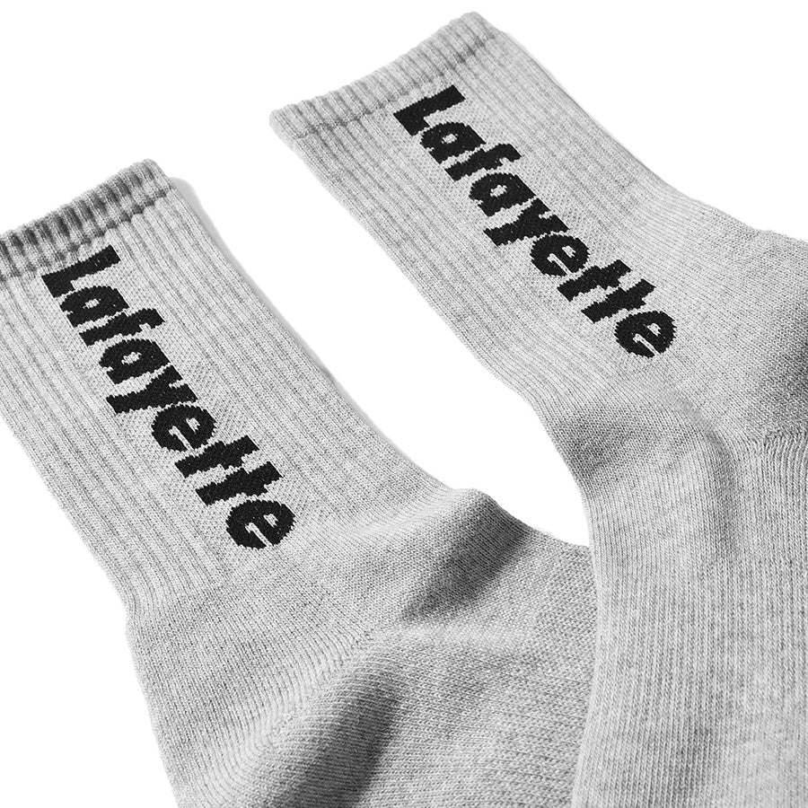 LFYT ( エルエフワイティー ) Lafayette LOGO CREW SOCKS クルーソックス 靴下
