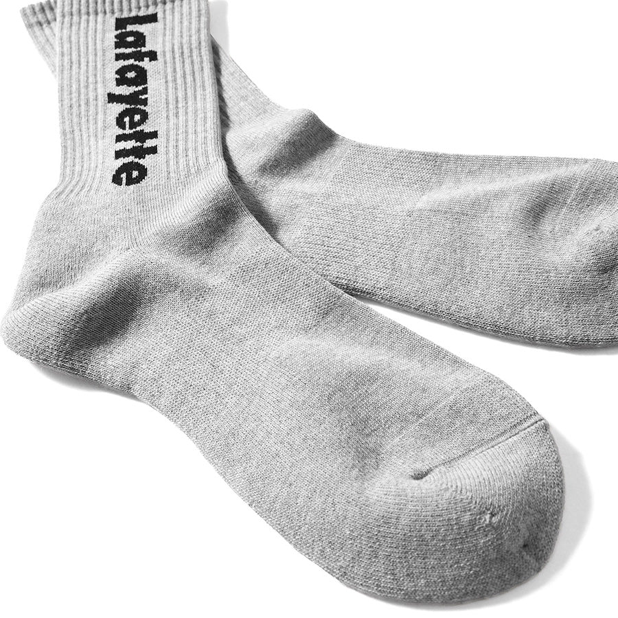 LFYT ( エルエフワイティー ) Lafayette LOGO CREW SOCKS クルーソックス 靴下
