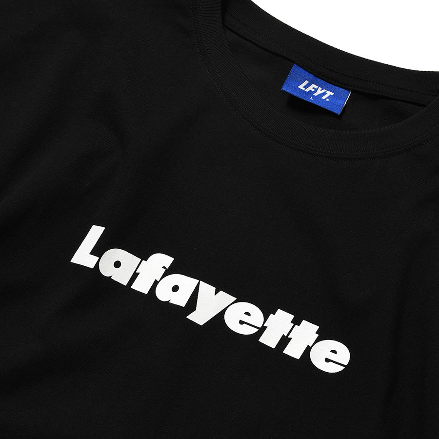 LFYT Lafayetteロゴプリント ブラック 詳細
