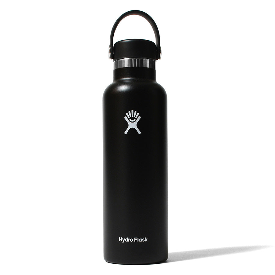 LFYT Lafayette LOGO Hydro Flask 21oz ステンレスボトル ブラック 背面 平置き LA262301