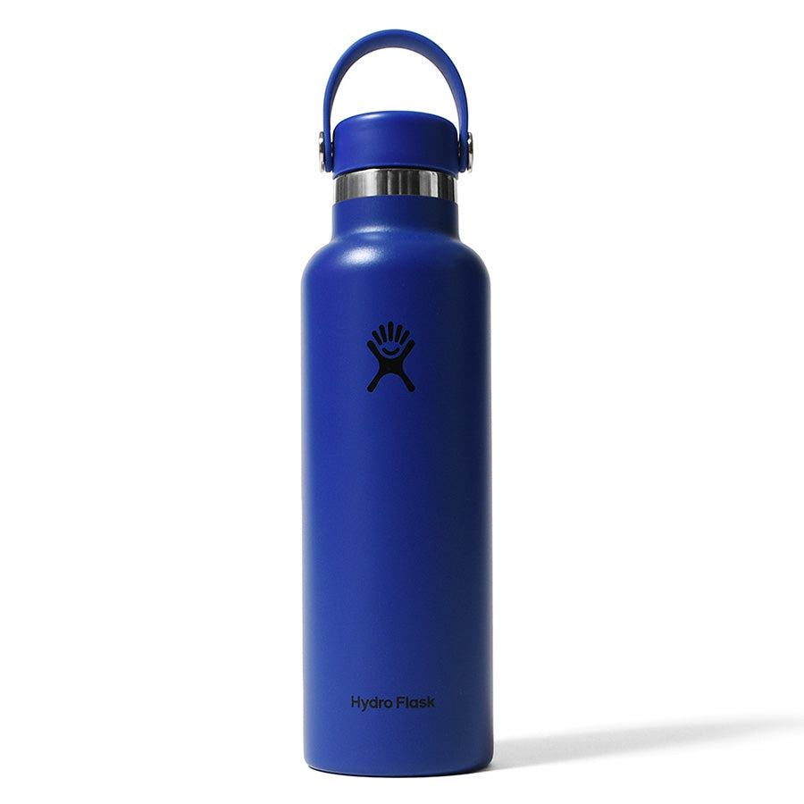 LFYT Lafayette LOGO Hydro Flask 21oz ステンレスボトル ブルー 背面 平置き LA262301