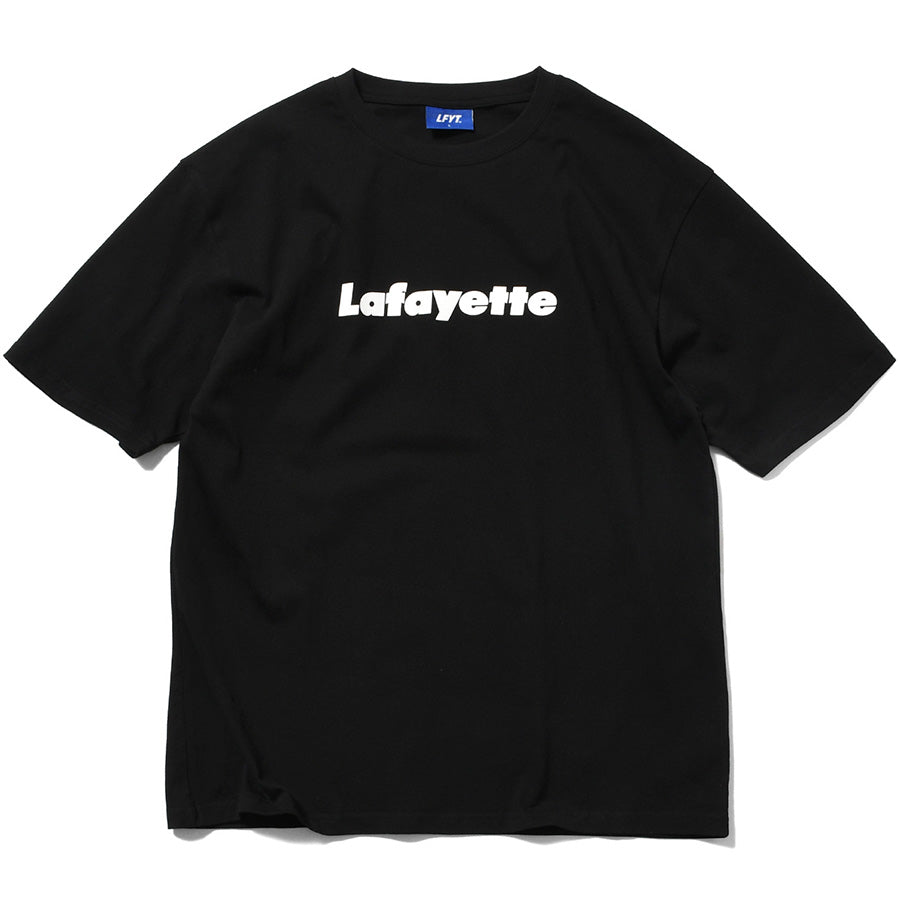 LFYT Lafayette LOGO TEE ブラック 正面平置き