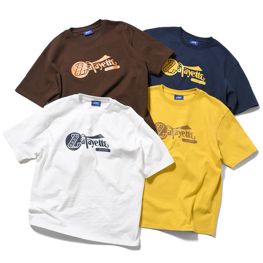 LFYT Lafayette SOUND TEE Tシャツ ホワイト ネイビー ブラウン イエロー 4カラー LA260103