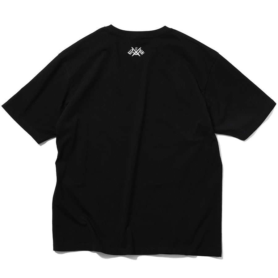 LFYT ロゴTシャツ ブラック 背面デザイン