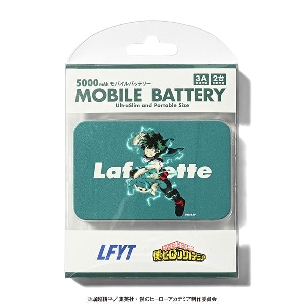 LFYT × 僕のヒーローアカデミア Mobile Battery 緑谷出久