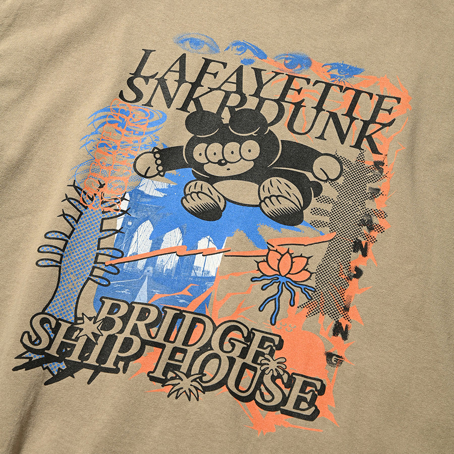 BRIDGE SHIP HOUSE BSH × SNKRDUNK × LFYT トリプルコラボ T