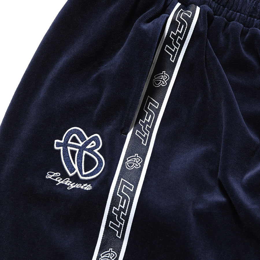 LFYT × FUBU ( エルエフワイティー × フブ ) VELOUR TRACK PANTS