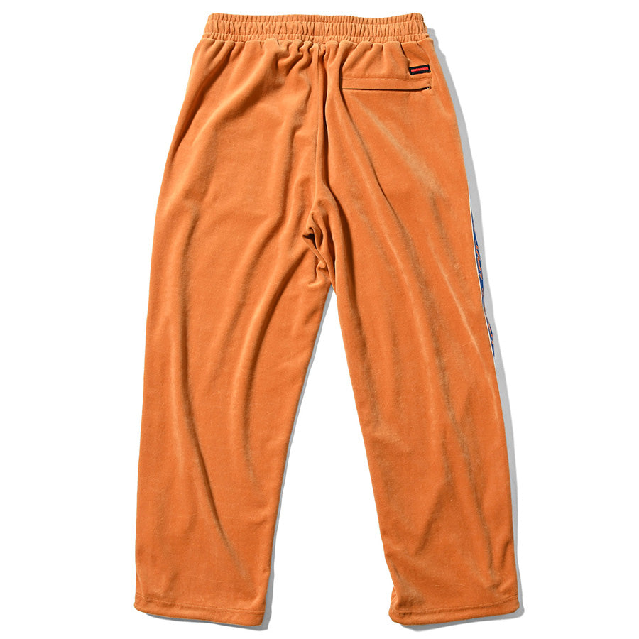 Lafayette(LFYT) / ストレートパンツ/XL/コットン/オレンジ/LE251201 LFYT × FUBU ( エルエフワイティー × フブ ) VELOUR TRACK PANTS