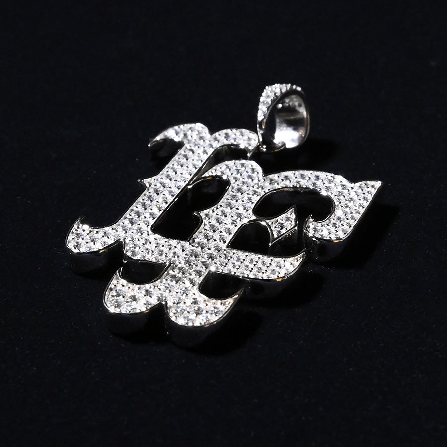LFYT（エルエフワイティー）LF LOGO PENDANT TOP シルバー 平置き角度違い LS262001