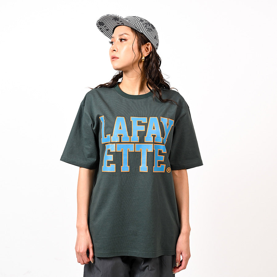 LFYT グリーン 着用 上半身スタイル