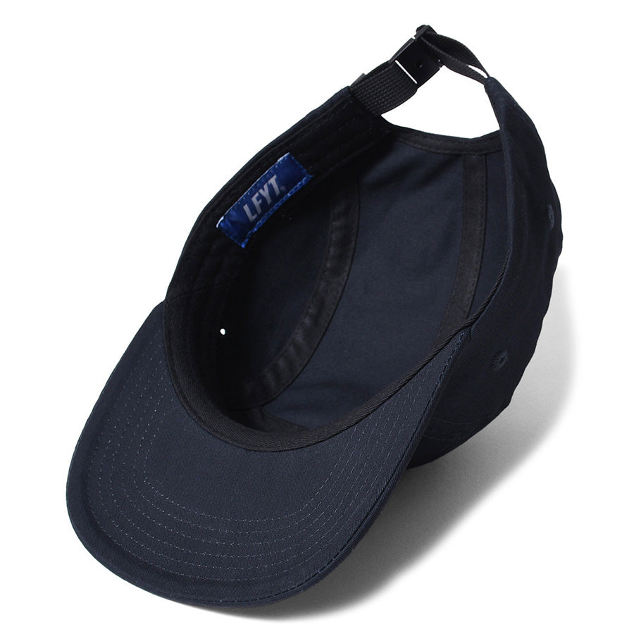 LFYT LOGO CAMP CAP ネイビー 内部構造