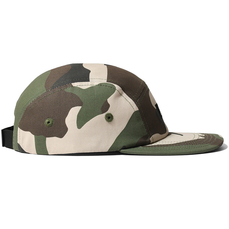 LFYT LOGO CAMP CAP ウッドランドカモ サイドデザイン