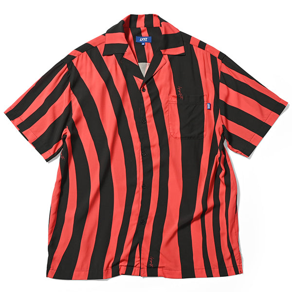 Distorted Stripe S/S Shirt