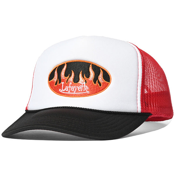 cvtvlist ファイヤーメッシュキャップ LFYT Fire Logo Trucker Cap メッシュキャップ 帽子 LAFAYETTE
