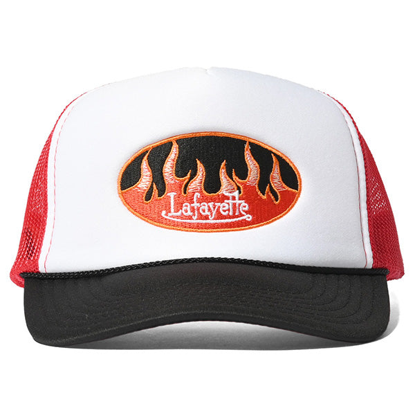 Fire Logo Trucker Cap