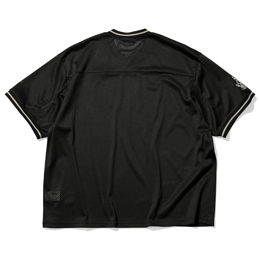 LFYT エルエフワイティー SCRIPT LOGO FOOTBALL TEE メッシュT