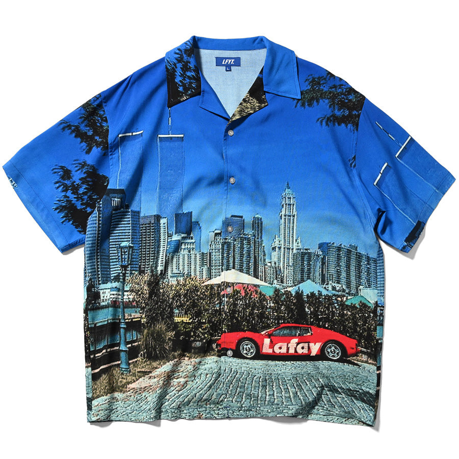 LFYT ( エルエフワイティー ) CITYSCAPE ALLOVER PATTERN SHIRT