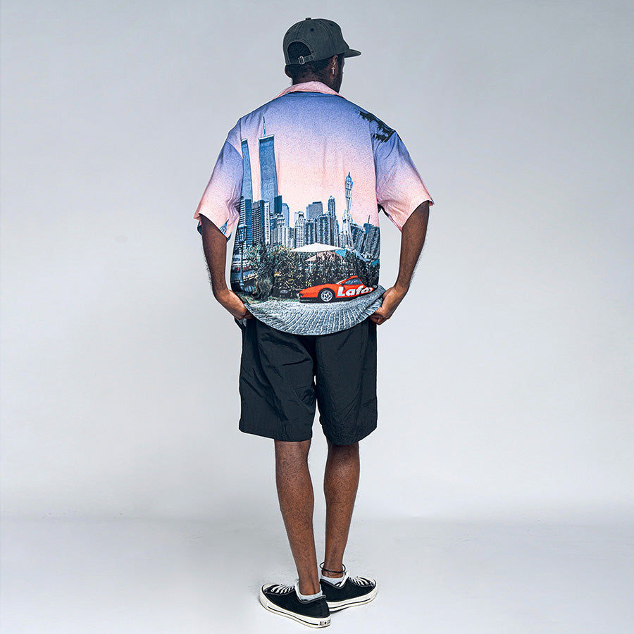 LFYT ( エルエフワイティー ) CITYSCAPE ALLOVER PATTERN SHIRT