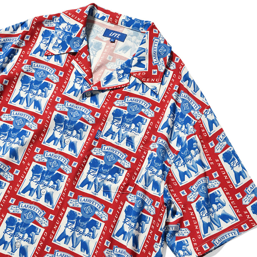 LFYT ( エルエフワイティー ) WEISER ALLOVER PATTERN SHIRT