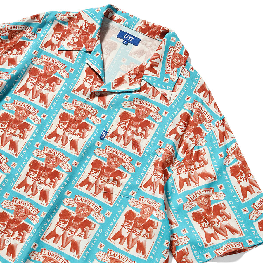 LFYT ラファイエット WEISER ALLOVER SHIRT 半袖 シャツ LFYT ( エルエフワイティー ) WEISER ALLOVER PATTERN SHIRT