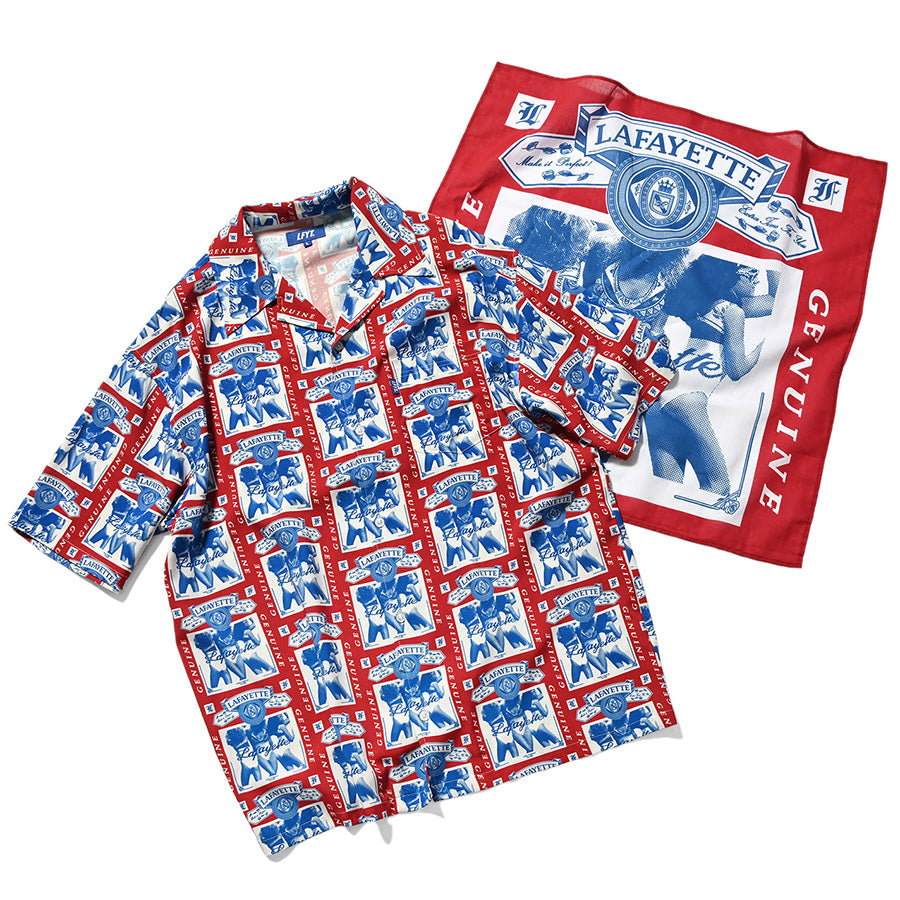 LFYT ( エルエフワイティー ) WEISER ALLOVER PATTERN SHIRT
