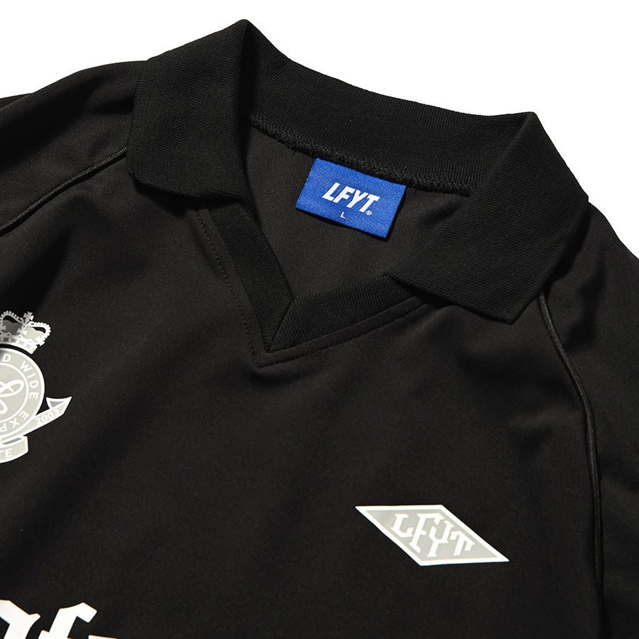 LFYT EMBLEM SOCCER JERSEY LS250301 ブラック LFYT ( エルエフワイティー ) EMBLEM SOCCER JERSEY サッカー